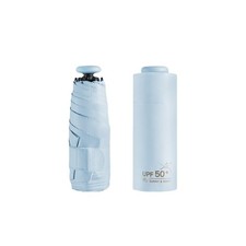 Mini Sun Travel UV Umbrella Anti UPF 50 Protection 99.9 Micro handle Coating...