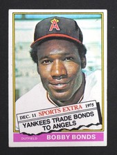 1976 TOPPS Traded Bobby Bonds #380T