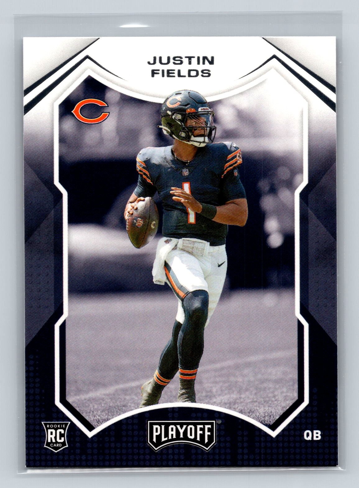 2021 Panini Playoff #208 Justin Fields RC Chicago Bears