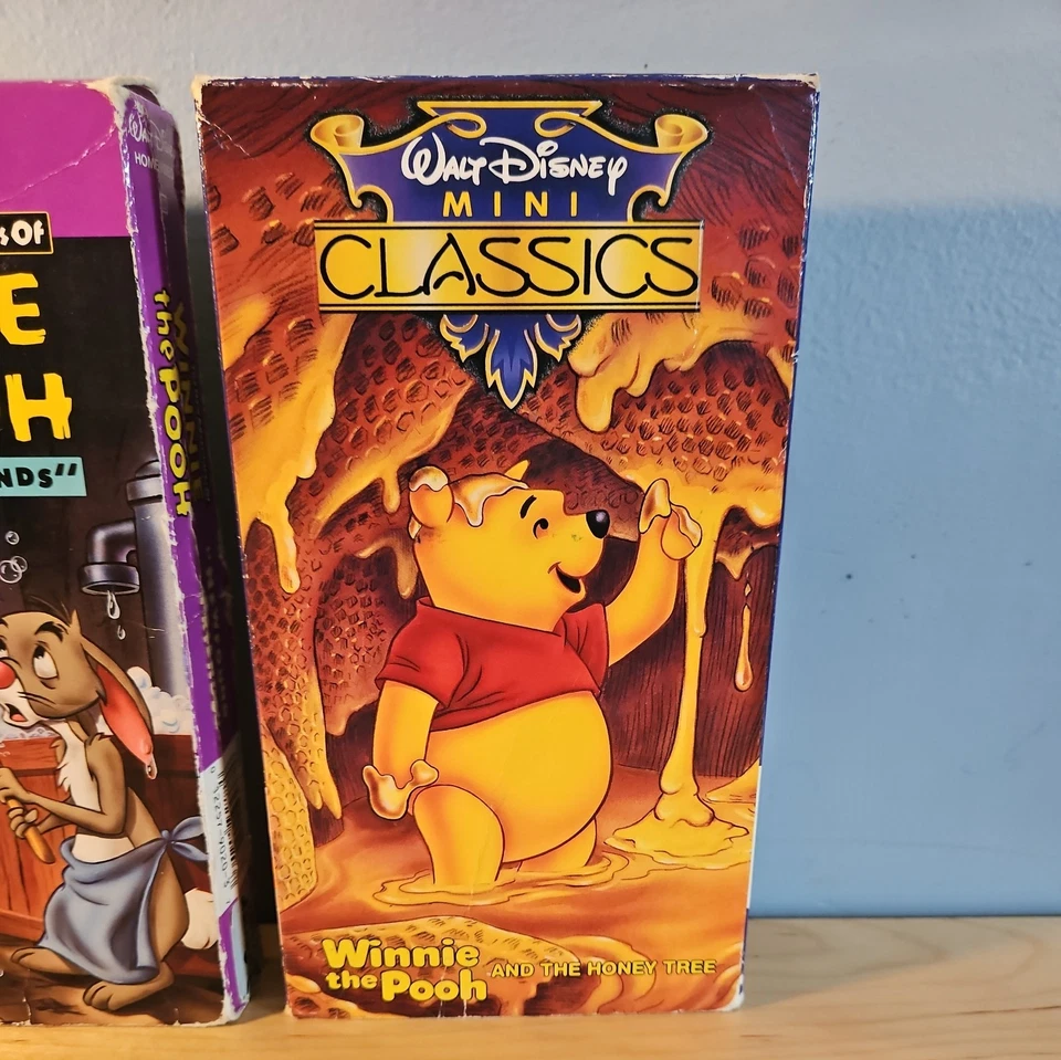 The New Adventures of Winnie the Pooh 3 VHS Lot Walt Disney Home Video - Image 4 of 4
