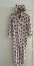 Pusheen the Cat- Hooded Fleece All in One- Size 9-10 years