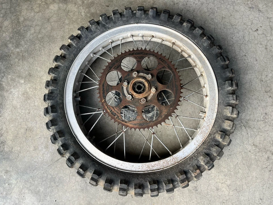 1973 Suzuki TM 125 заднее колесо TM125 - Изображение 4 из 4