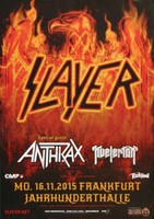 Slayer - Repentless , Frankfurt 2015 | Konzertplakat | Poster