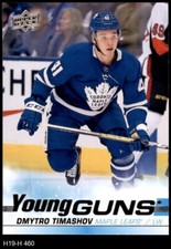 2019 Upper Deck #460 Dmytro Timashov Young Guns Maple Leafs RC 8 - NM/MT