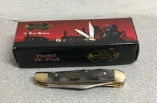 Frost Cutlery SW-107IAB Peanut Steel Warrior Foldable Pocket Knife