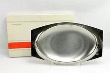 16x9.5 Letang & Remy Paris vintage 18/10 Stainless Steel Serving Tray Platter