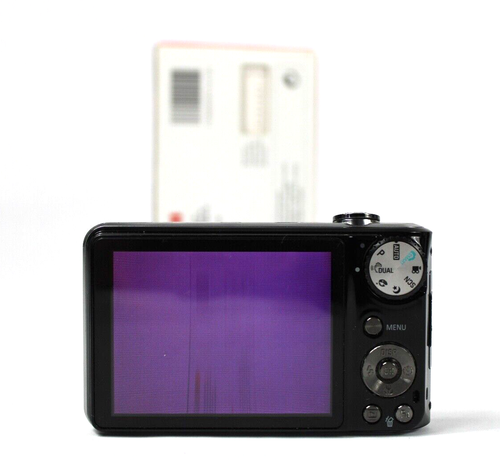 Samsung DualView TL210 12.4MP 5x Digital Camera Black Defective Broken - Picture 3 of 8