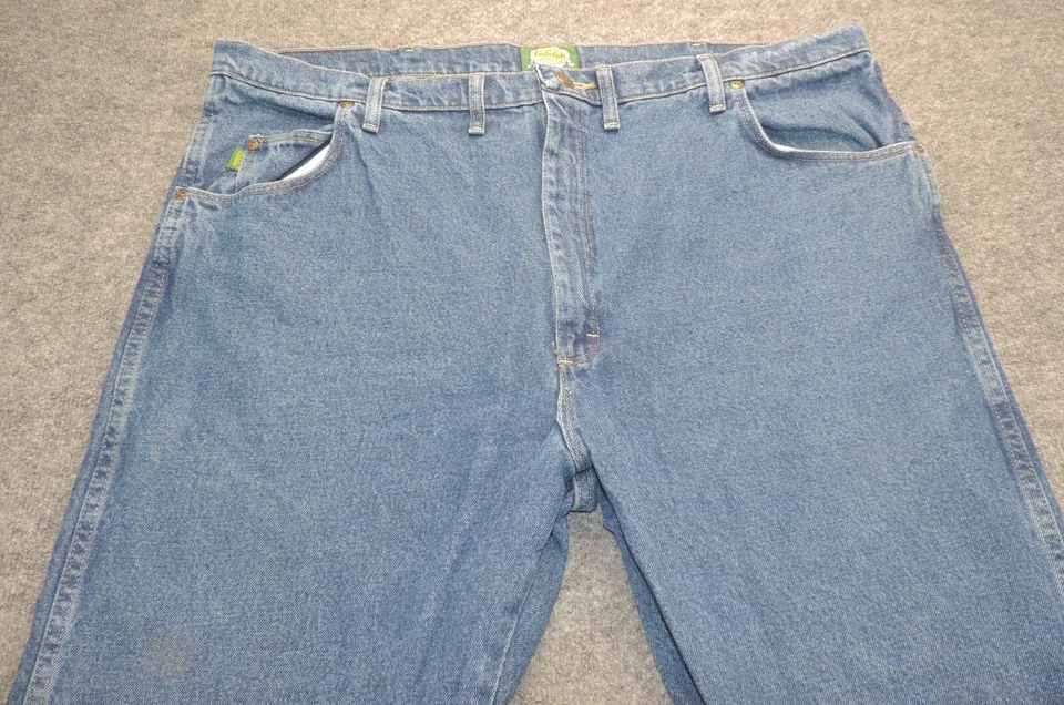 Cabela's Outdoor Gear Straight Leg Jeans Men's Big & Tall 46/29 Blue Stone Wash - Image 3 of 4