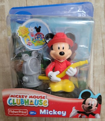 NEW 2009 DISNEY MICKEY MOUSE CLUBHOUSE FIREMAN FIREFIGHTER ACTION