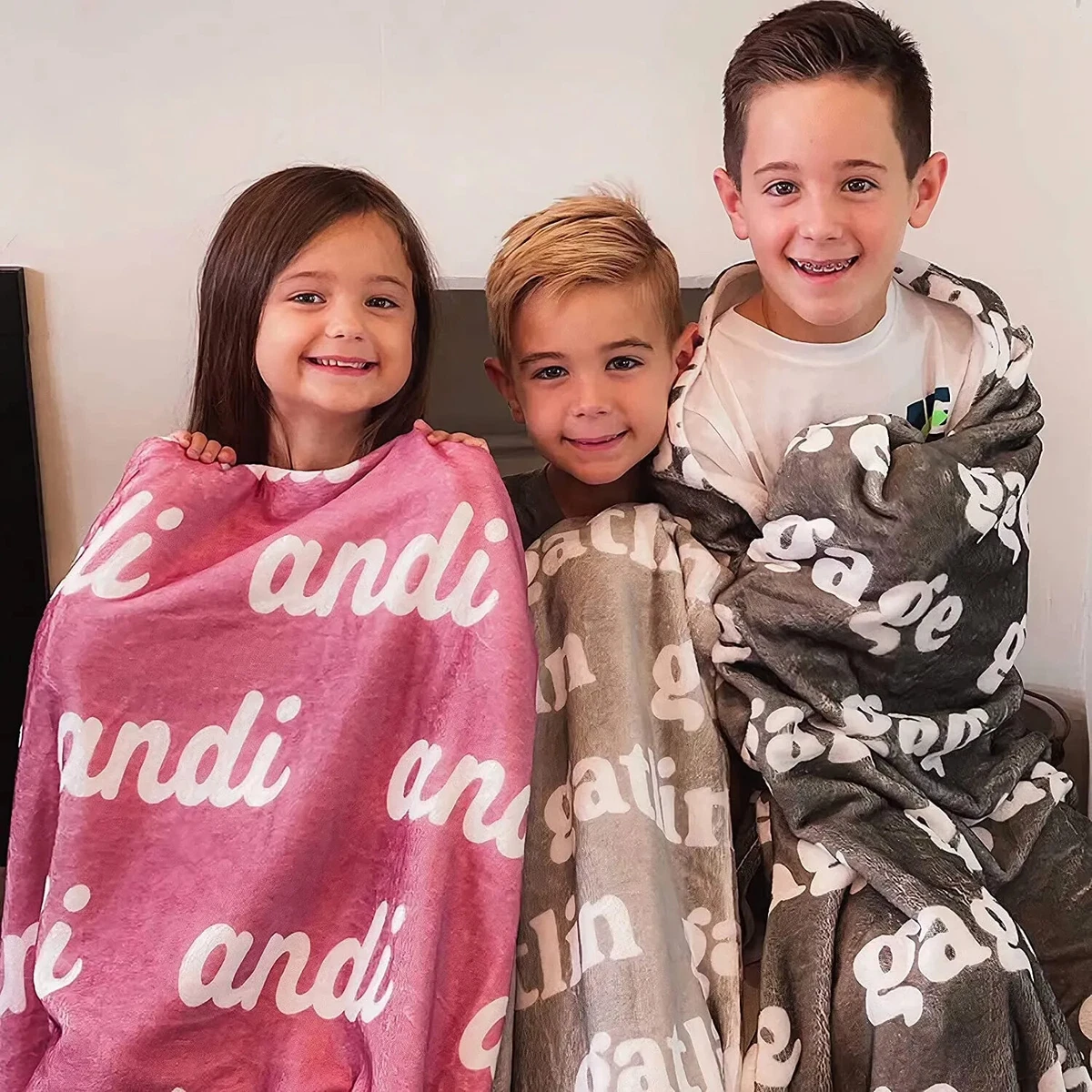 Plush custom online blanket