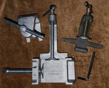 ASSORTED VTG CLAMPS LEICHTUNG WORKSHOP RIGHT ANGLE CLAMPS & 2 OTHER TYPES NOS