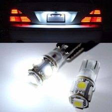 T10 W5w Led Bulb Led White 194 168 Super Bright Wedge Lights Bulbs 12v 5050 Smd