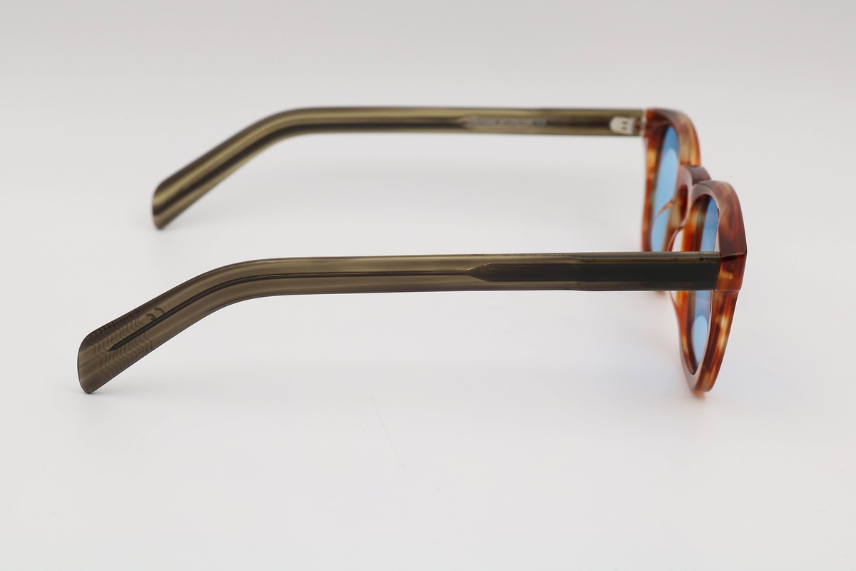 ルシオ Moncada Lucio Sandstone Square 105108S C3 Polarized Sunglasses 47