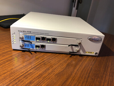 Spirent SmartBits SMB-600B   + Software +  LAN-3321A +  LAN-3327A