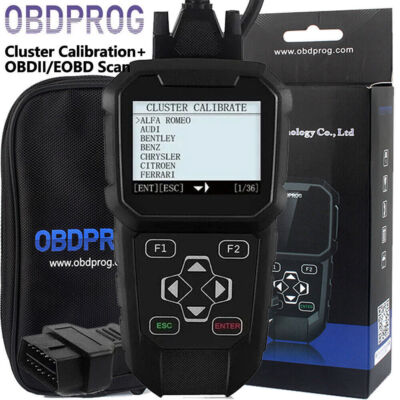 Car Cluster Odometer Correction Mileage Tool Check Engine Faults OBD2 Scanner 