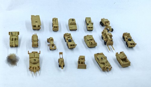 3D printing 1/350 US Army Engineering vehicle series finished model (17 units) - Picture 6 of 9