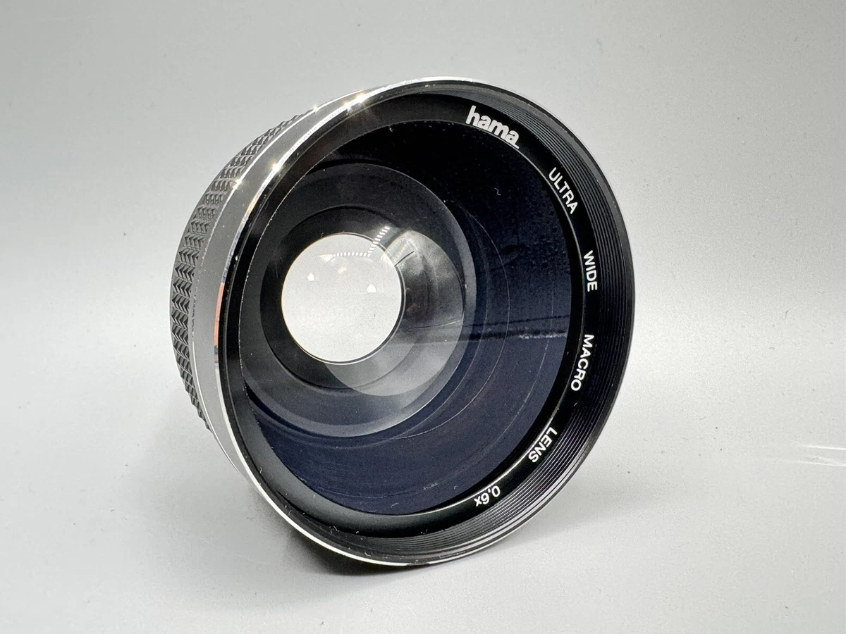 Convertisseur Grand-angle Hama HR 0,5x 52mm – État Mint – Objectif Japonais