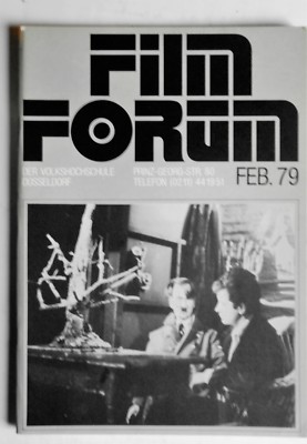 R50348 FILMFORUM Feb. 1979 Retrospektive Rainer Werner Fassbinder etc.