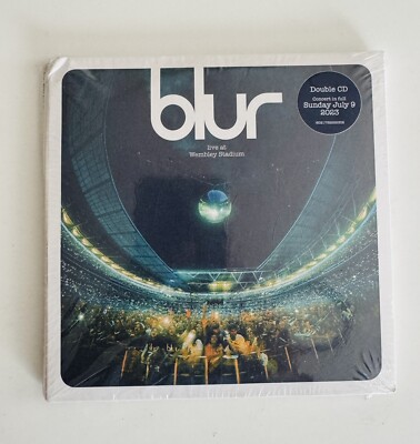 BLUR ''Live At Wembley Stadium'' 2-CD Set, New, 2024 Release