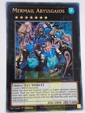 Sirenide Abissgaios / Mermail Abyssgaios ® Ultra Rara ® RA04-EN065 ® Inglese