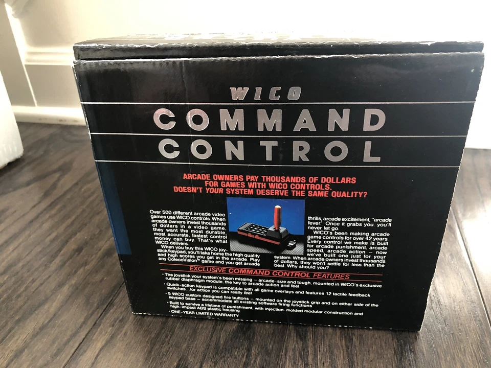 Wico Command Control Joystick/Keypad For ColecoVision In Box -untested - Image 2 of 4