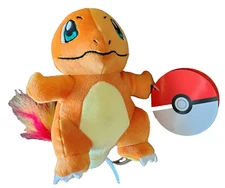 Pokemon Toy Factory Charmander 7" Plush - Round 1 Arcade Exclusive
