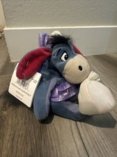 The Disney Store Mini Bean Bag Sugar Plum Fairy Eeyore 7 Inch