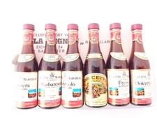 Cantine Marchesi di Barolo 1973 1975 6 MignonVino Miniatura Liquore Bottiglia Vino