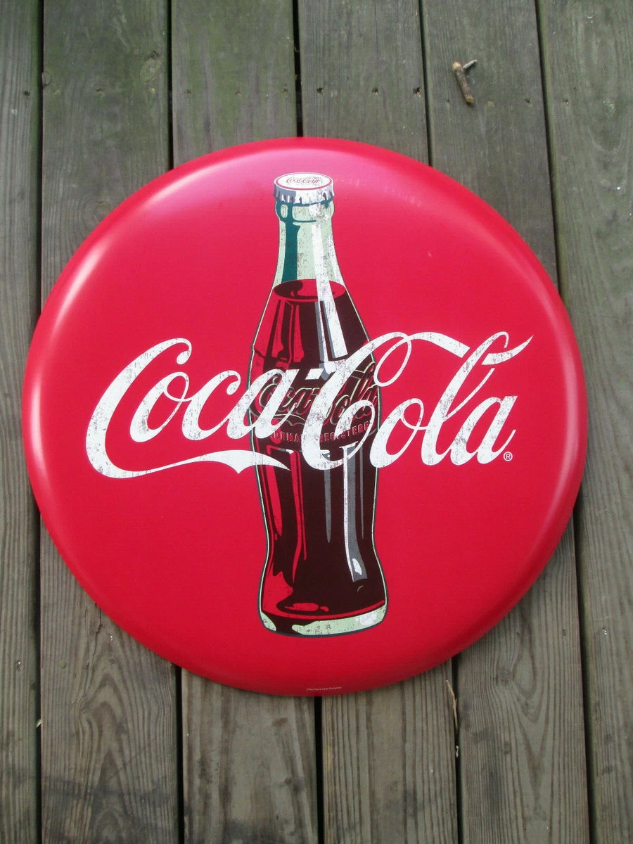 Coca Cola Button Sign for sale | eBay