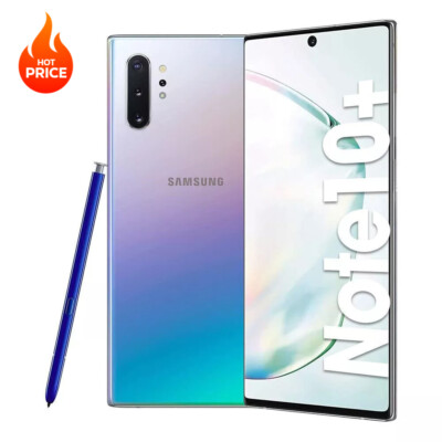 Samsung Galaxy Note10+ Plus N975F/DS DUAL SIM 512GB Factory Unlocked Phone Glow