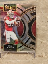 Fred Warner 2023 Panini Select #195 Premier Silver Prizm 49ers