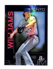 Kendall Williams 2020 Bowman Platinum Top Prospect Rookie Card TOP-49 Toronto