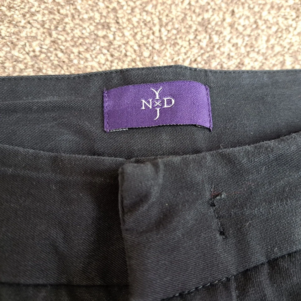 NYDJ Black Jeans Ankle Slim High Waist Crop 10 W29 L26 S3104F010  - Image 4 of 4