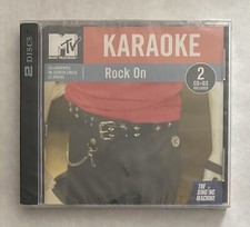 MTV Rock On by Karaoke CD, Jun-2004, 2 Discs, Singing Machine Karaoke Brand New