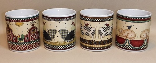 Sakura Weathervane by Debbi Mumm ~ Set of 4 Mugs in Box - Picture 4 of 8