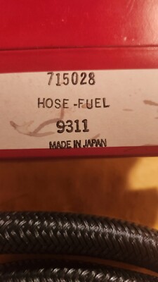 GENUINE OEM BRIGGS AND STRATTON 715028 FUEL GAS LINE HOSE WITH CLAMPS ...