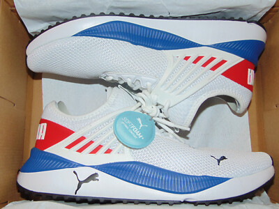 Größe 45 Puma Pacer Future 380367 09 Puma White-High Risk Red  4063699544992