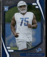 2021 Panini Absolute #157 Levi Onwuzurike Detroit Lions Rookie Football Card. rookie card picture