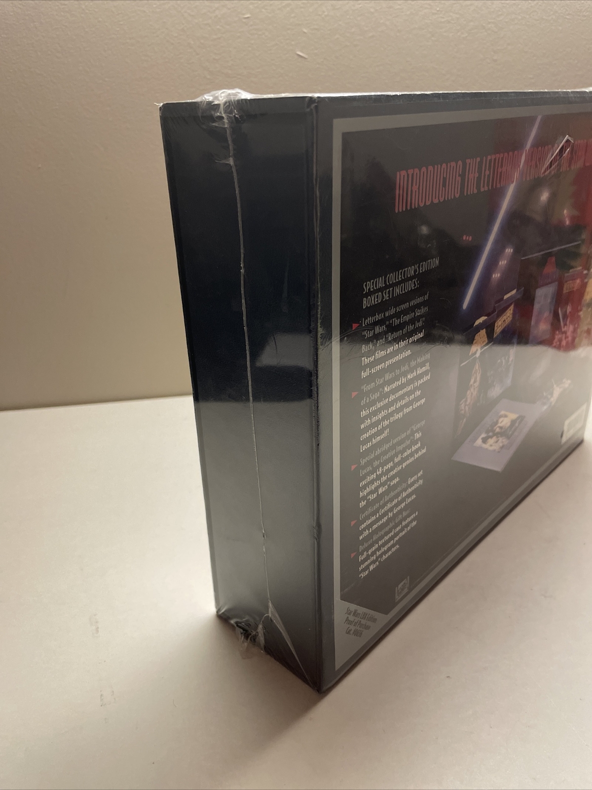 Star wars VHS trilogy letterbox collector's edition