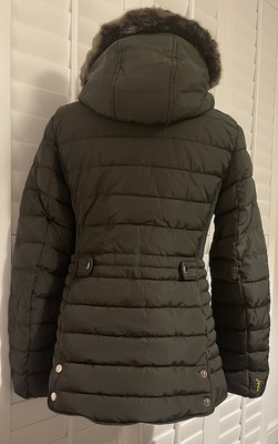 Joules Womens Gosway Fur Trim Padded 