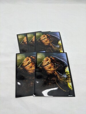Lot Of (5) Jabba The Hutt Fantasy Flight Games Standard Size Sleeves