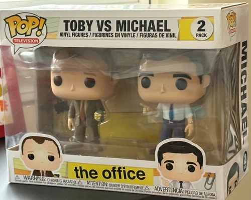 Funko Pop! Vinyl: The Office - 2 Pack - Toby vs Michael #2 NEW