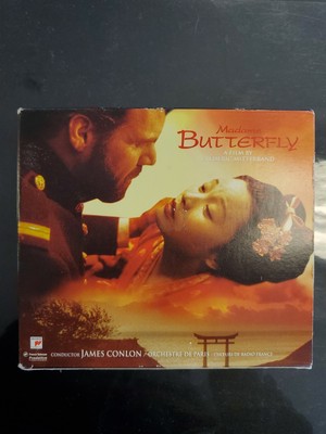 Giacomo Puccini's Madame BUTTERFLY Movie & Soundtrack boxset 2 CDs James Conlon