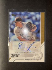 2017 Topps Salute Rookie Auto Reynaldo Lopez Braves/White Sox No. TSA-RL