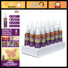 All-Purpose Tacky Glue Mini Bottles, Fast-Drying Clear Adhesive, 18-Pack for Cra