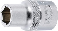 "Bgs STECKSCHLÜSSEL-EINSATZ Sechskant, Innenvierkant 12,5 Mm (1/2\"), Sw 7/16\""