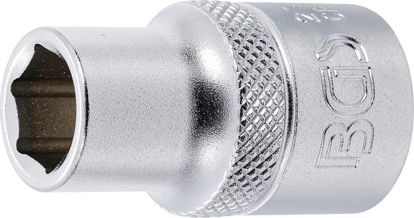 "Bgs STECKSCHLÜSSEL-EINSATZ Sechskant, Innenvierkant 12,5 Mm (1/2\"), Sw 7/16\""-image