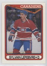 1990-91 O-Pee-Chee Sylvain Lefebvre #159 05ds