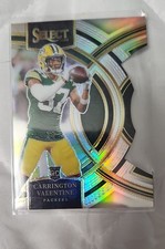 2023 Panini Select  Premier Level Carrington Valentine #118 Silver Prizm Die-Cut