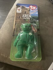 Ty McDonald's Teenie Beanie Baby Mini Erin the Bear 1999 Vintage